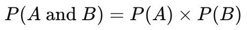 Probability Multiplication Rule Independent Events
