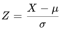 Z Score Formula